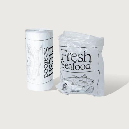 Picture of FRESH SEAFOOD ROLLBAG 300x450mmx30mu POR/500