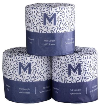 Picture of M TOILET TISSUE WRAPPED 2PLY 400 SHEETS CTN/48