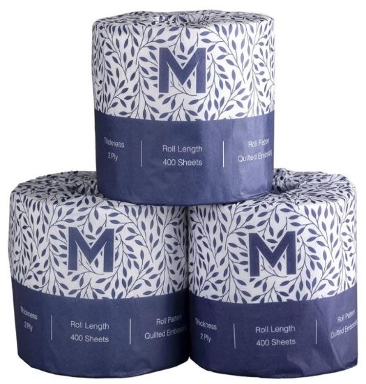 Picture of M TOILET TISSUE WRAPPED 2PLY 400 SHEETS CTN/48
