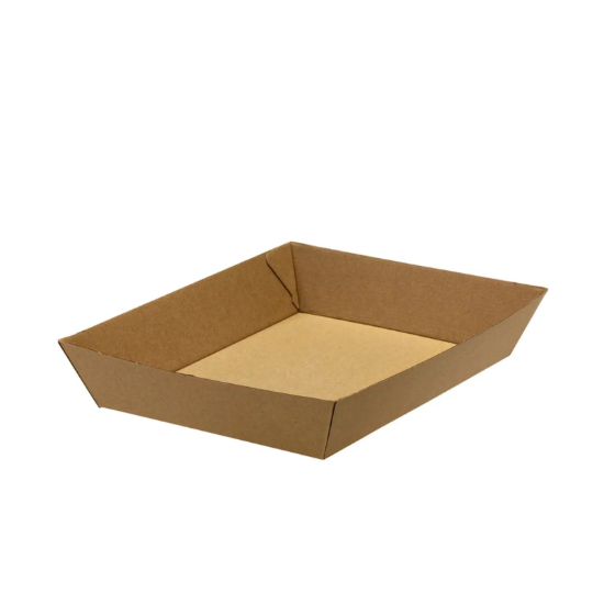 Picture of LARGE BROWN FOOD TRAY #3 CTN/240