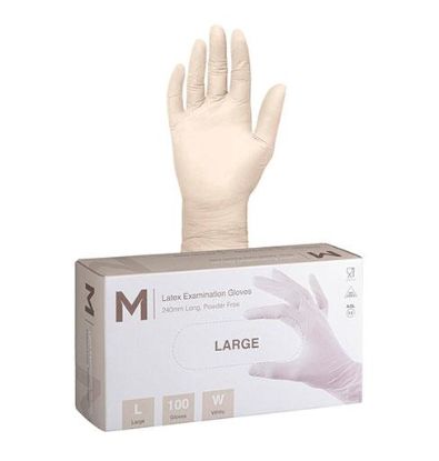Picture of M LATEX PF WHITE GLOVES LARGE