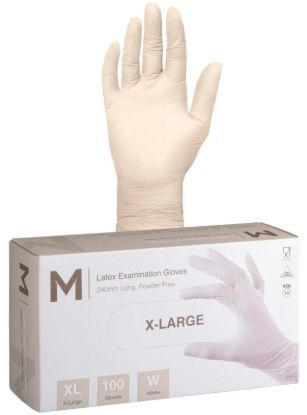 Picture of M LATEX PF WHITE GLOVES XLARGE