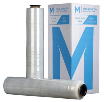Picture of M PALLET WRAP HAND STRETCH 500mm x 400M x 15mu