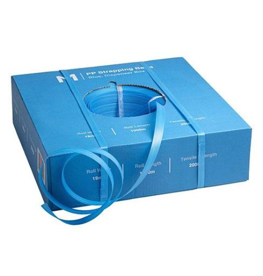 Picture of POLYSTRAP 12mm x 1000M BLUE HAND