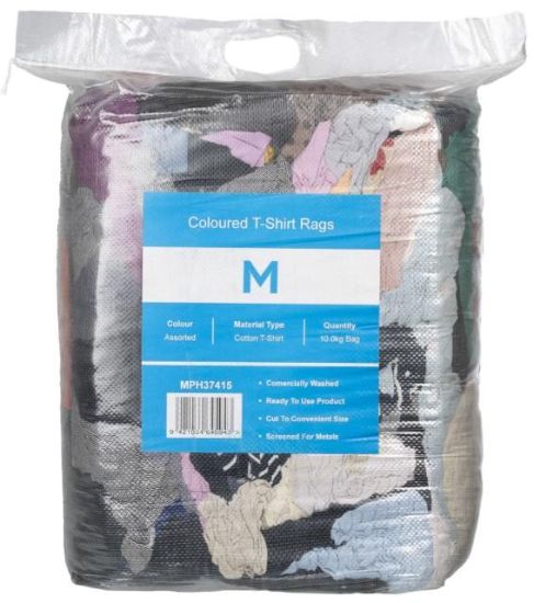 Picture of T SHIRT SWEATSHIRT MIXED COMPRESSED RAGS 10KG