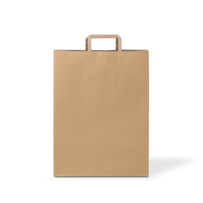 Picture of FLAT HANDLE KRAFT BAG CHB02H 280x150x325mm CTN/250
