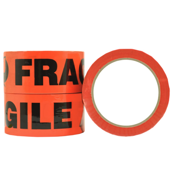Picture of FRAGILE TAPE LN ORANGE 48mm x 66M