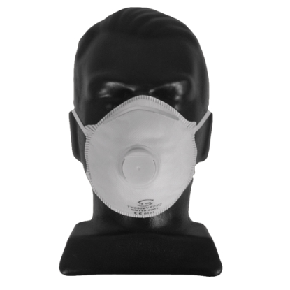 Picture of PROTECTIVE RESP MASK P2 WITH VALVE BOX/10