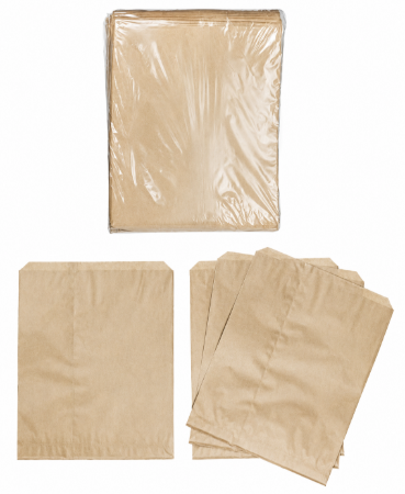 Picture for category FLAT BROWN BAGS