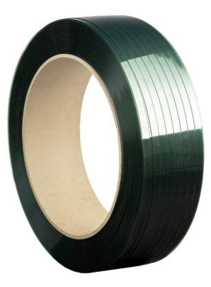 Picture of PET STRAPPING SMOOTH GREEN 16mm x 1mm x 1000M