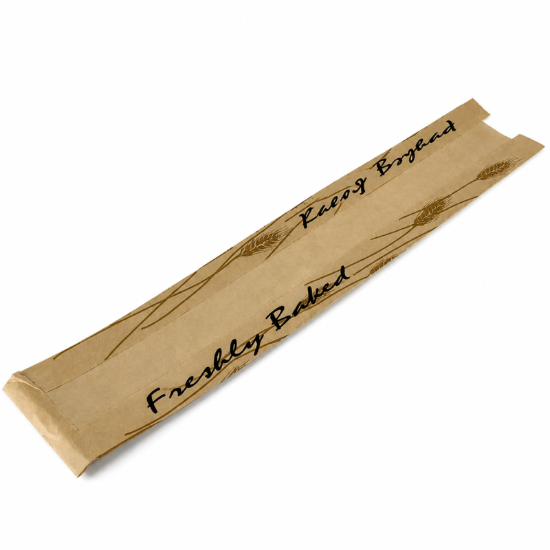 Picture of FRENCHSTICK WINDOW BLK PRNT BAG 600x110x40mm CTN/500