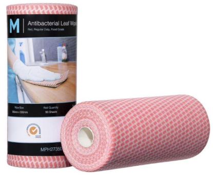 Picture of ANTIBACTERIAL WIPES RED 300 x 500mm x 45M 